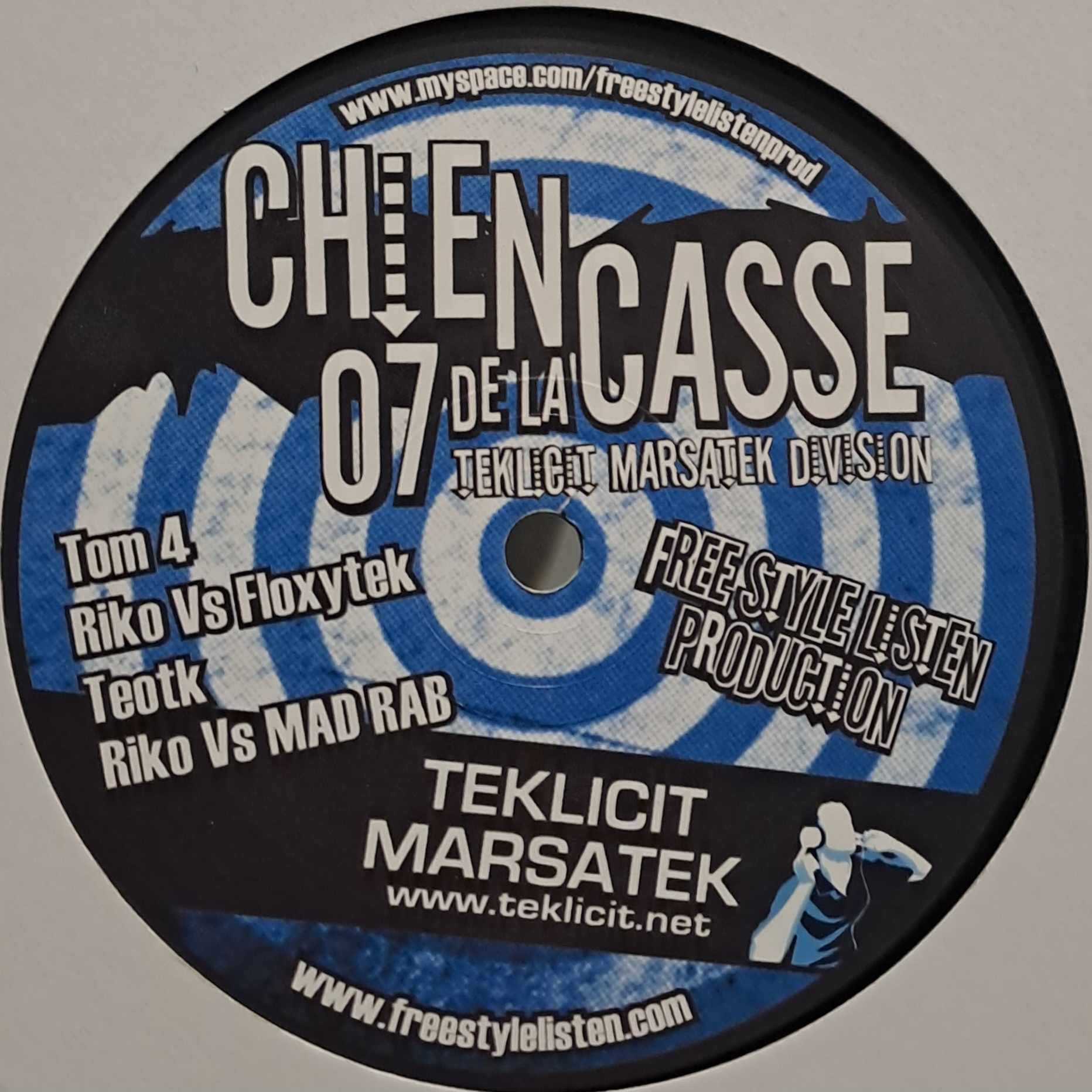 Chien De La Casse 07 - vinyle freetekno